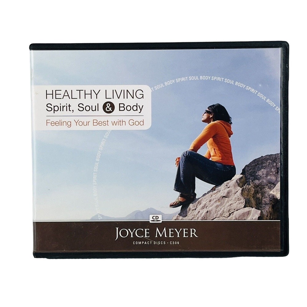 Healthy Living Spirit Soul & Body 4 Audio‎ CD Set Joyce Meyer Ministries